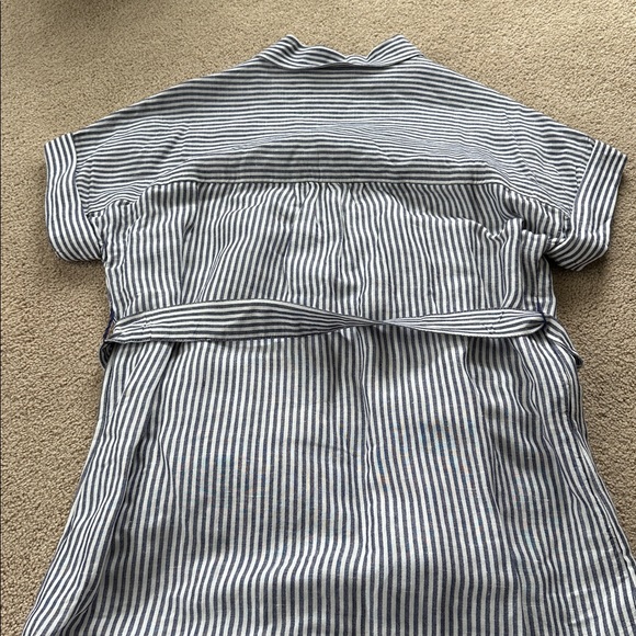 Maeve Anthropologie belted shirt dress. - Picture 12 of 14